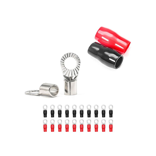 TERMINAL PARA CABLE DE 4 GAUGE 100% COBRE NIQUELADO