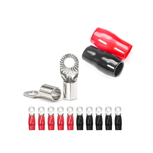 TERMINAL PARA CABLE DE 0 GAUGE 100% COBRE NIQUELADO
