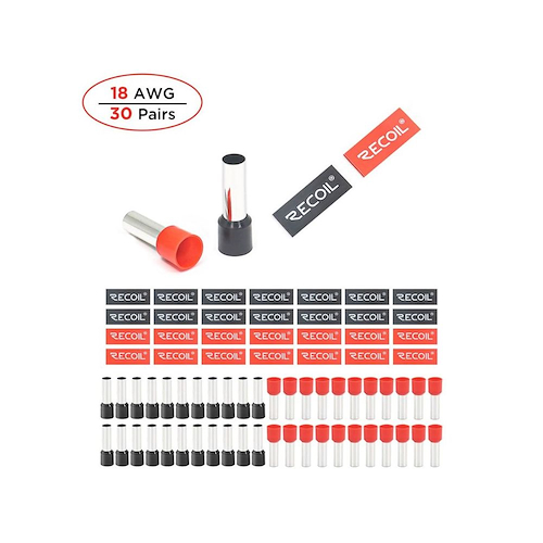 TERMINAL FERRULE PARA CABLE DE 18 GAUGE
