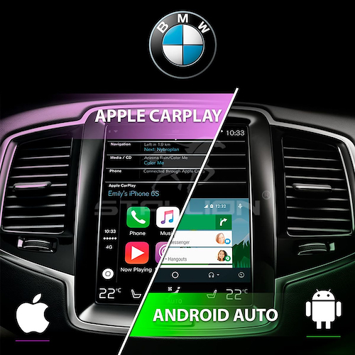 INTERFACE CARPLAY Y ANDROID AUTO BMW NBT