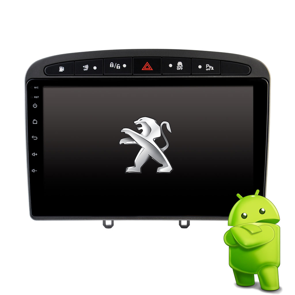 ESTEREO MULTIMEDIA PEUGEOT 308 408 GRIS