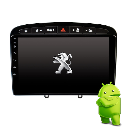 ESTEREO MULTIMEDIA PEUGEOT 308 408 NEGRO