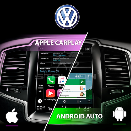 INTERFACE CARPLAY Y ANDROID AUTO VOLKSWAGEN MIB2