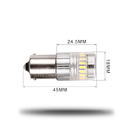 KIT LAMPARA LED T25 1157 DOBLE POLO BLANCO