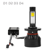 KIT LAMPARA LED D2S 9000 LUMENS REEMPLAZO XENON