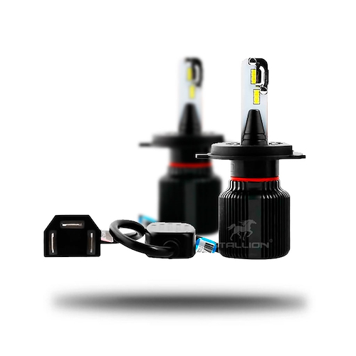 KIT LAMPARA LED 4000 LUMENS PASIVO H4