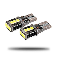 KIT LAMPARA LED T10 W5W G9 BLANCO