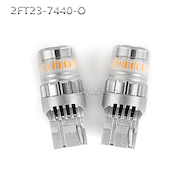 KIT LAMPARA LED T20 7443 NARANJA
