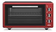 HORNO ELECTRICO GRILL 45 Litros ROJO - Potencia: 1400W HGAR4523PI