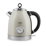 PAVA ELECTRICA VINTAGE ACERO INOX RELOJ CREMA PEAT21VCP