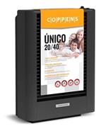 CALEFACTOR 20/40 TB UNICO QUEMADOR ACERO MULTIGAS C40BUAM