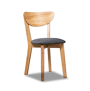SILLA NORDICA DE PARAISO NAT -  TAPIZ NEGRO OT000008