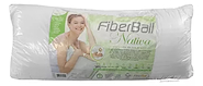 ALMOHADA FIBRA 100x40 CON FAJA Y BORDADO NATIVA 100