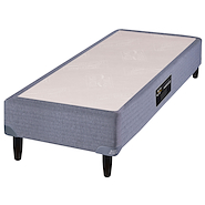 BASE DE SOMMIER TEJIDO PUNTO PATA MADERA 80 x 200 WORLD LUXURY