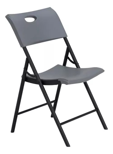 SILLA  PLEGABLE GRIS LFT80740