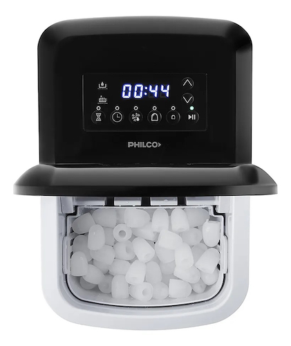 FABRICA DE HIELO CAPACIDAD 0,6KG - TANQUE 2L LUZ INDICADORA IM23PHP
