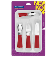 JUEGO DE CUBIERTOS NEW KOLOR  24PZ 23198/775