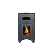 CALEFACTOR A LEÑA AUSTRAL 15000 CON HORNO AUSTRAL 15000