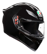 Casco Moto Integral Visor Simple Linea Nueva AGV K-1 Solid Black