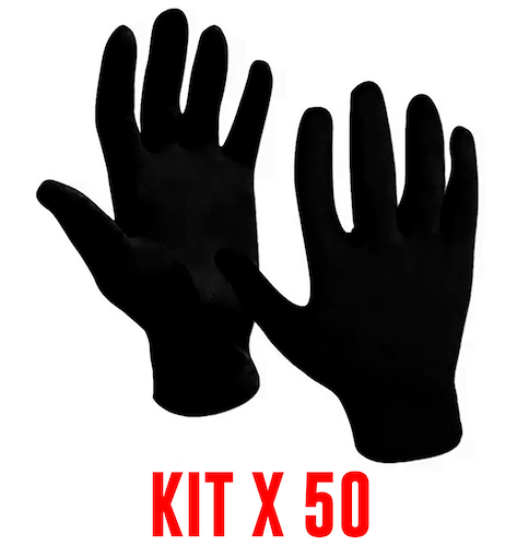 Kit X 50 Guantes Termicos Sky Nieve Running ALPINA MAYORISTA Primera Piel - $ 125.700