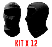 Kit X 12 Pasamontañas Primera Piel Termico ALPINA MAYORISTA Balaclava