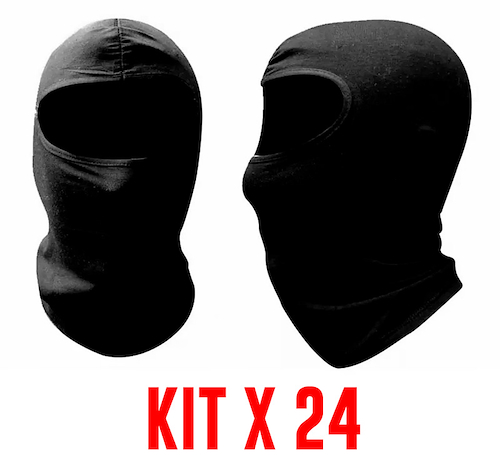 Kit X 24 Pasamontañas Primera Piel Termico ALPINA MAYORISTA Balaclava - $ 60.336