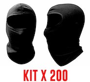 Kit X 200 Pasamontañas Primera Piel Termico ALPINA MAYORISTA Balaclava