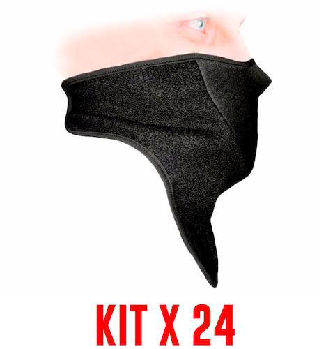 Kit X 24 Cuellos Polar Cortos ALPINA MAYORISTA Con Neoprene - $ 60.336