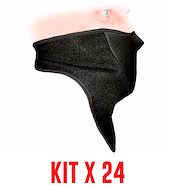 Kit X 24 Cuellos Polar Cortos ALPINA MAYORISTA Con Neoprene