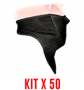 Kit X 50 Cuellos Polar Cortos ALPINA MAYORISTA Con Neoprene