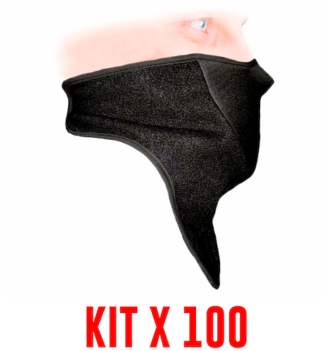 Kit X 100 Cuellos Polar Cortos ALPINA MAYORISTA Con Neoprene - $ 251.400