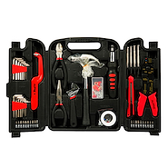Kit Mayorista X10 Set Caja De Herramientas Hogar Reforzado ALPINA MAYORISTA 159 Piezas