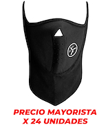 Mascara Neoprene Cuello Polar Invierno Precio Mayorista X24 ALPINA Respirador