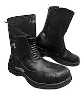 Botas Moto Ruta Viaje Protecciones Cuero Sintetico ALPINA Iruya