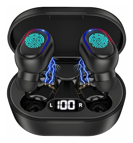 Auriculares Inalámbricos Bluetooth 25 Hrs Bateria + Caja ALPINA A8S - $ 6.633