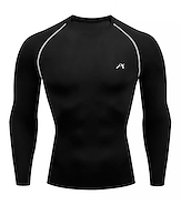 Remera Termica Microfibra Dry Fit ALPINA Manga Rangla