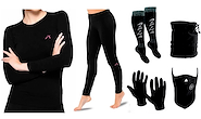 Kit Conjunto Termico + Guantes Mascara Cuello Medias C Alta ALPINA Frio Extremo