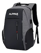 Mochila Antirrobo Porta Notebook 15.6" C/Usb antidesgarro ALPINA Mochila 1322