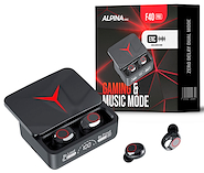 Auriculares Inalambricos Bluetooth 5.3 Gamer Music 6 Hrs ALPINA F40 Pro