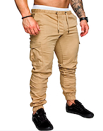 Pantalon Hombre Bolsillos Casuales Jogger ALPINA Cargo