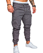 Pantalon Hombre Bolsillos Casuales Jogger ALPINA Cargo