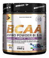 Suplemento Beta Alanina Vitamina B3 Colageno Tirosina 280 Gr BODY ADVANCE BCAA Amino Powder 8.1.1