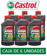 Aceite De Moto Mineral 20W50 Caja 6 Unidades CASTROL Actevo 4 Tiempos - $ 20.316