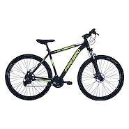 Bicicleta Mtb R29 Aluminio 21V Shimano + Ltwoo Outlet #76 FIRE BIRD Col Raiser Negro Gris Amarillo L Outlet