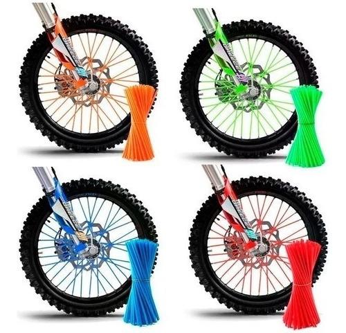 Cubre Rayos Moto Colores GENERICO Spoke Skins - $ 476