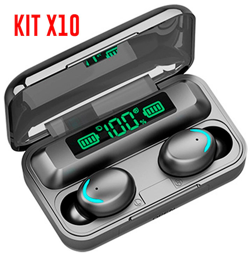 Kit X10 Auriculares in-ear Inalámbricos Bluetooth GENERICO F9-5 - $ 45.672