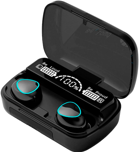 Auriculares Bluetooth Cargador Celular (Superiores al F9-5) GENERICO M10 Pro - $ 5.500