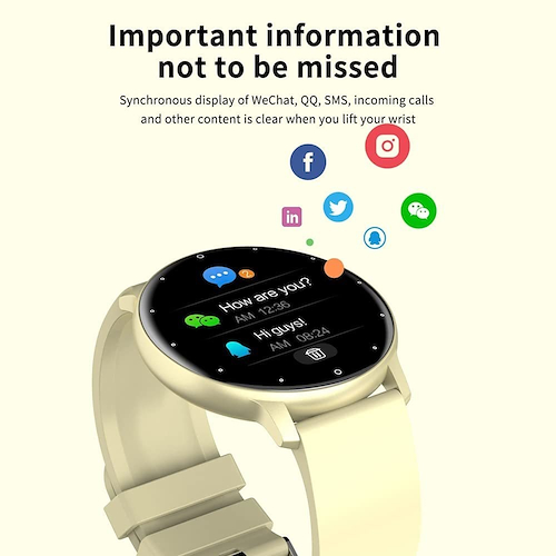 Smartwatch Reloj Inteligente Para Samsung Xiaomi Y + GENERICO