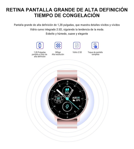 Kit X10 Smartwatch Reloj Inteligente Resiste Agua GENERICO ZLD02 Metalico -  $ 365.699 - STI Digital