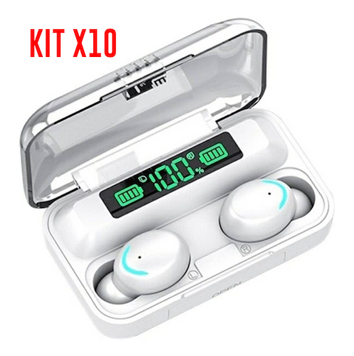 Kit X10 Auriculares in-ear Inalámbricos Bluetooth GENERICO F9-5 - $ 45.672